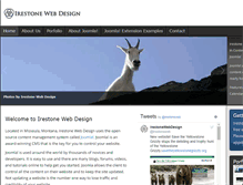 Tablet Screenshot of irestonewebdesign.com